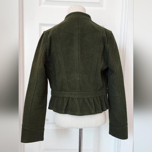 Military-inspired Wool Jacket Size S - Picture 2 of 7